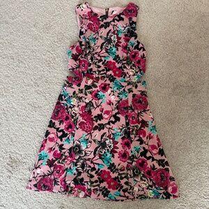 Small Pink Floral Kensie Dress